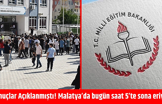 Sonuçlar Açıklanmıştı! Malatya'da bugün saat 5'te sona eriyor