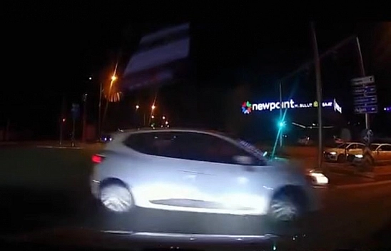 Sürücünün dikkati kazayı önledi