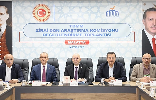 Zirai don TBMM gündeminde: Komisyon ilk incelemeyi Malatya'da yaptı!
