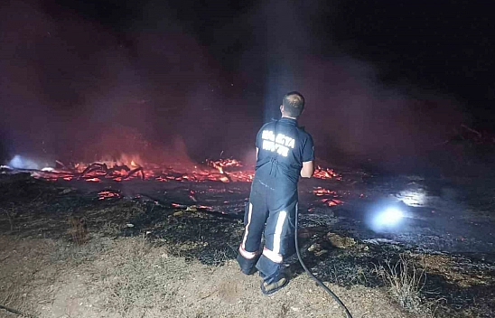 Darende'de Tonlarca Kayısı Küle Döndü!