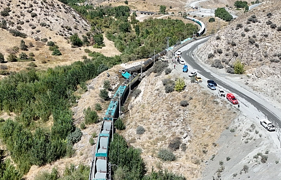 Malatya'da tren hattı kapatıldı