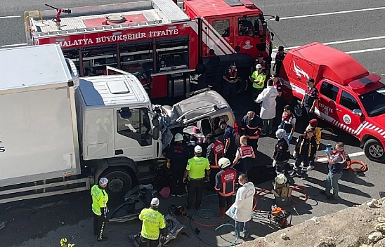 Trafikte kara tablo: Malatya'da 1 yılda 11 bin kaza meydana geldi