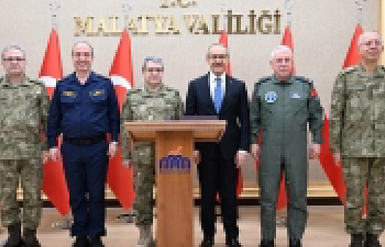 TSK'nın üst komuta kademesi Malatya'da