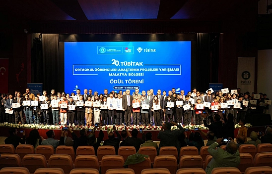 TÜBİTAK Yarışmasında Malatya Rüzgarı: 4 Birincilik, 2 İkincilik