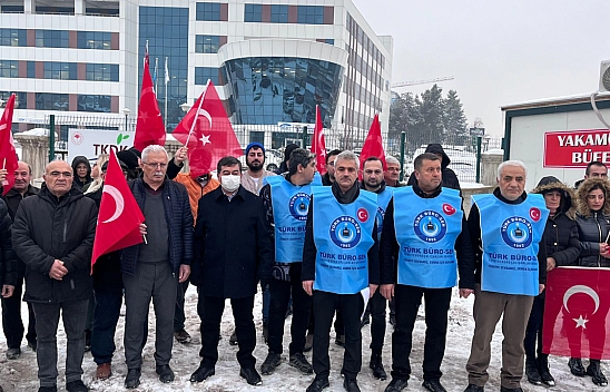 Türk Büro-Sen Malatya şubesinden şiddete sert tepki