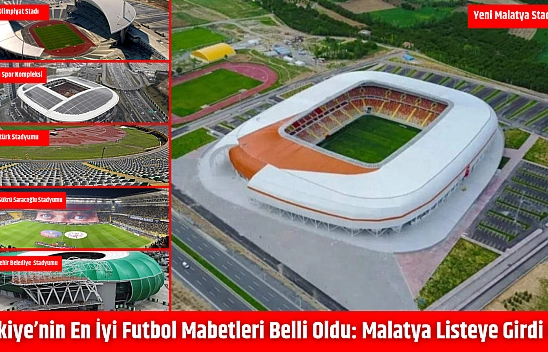 Türkiye'nin En İyi Futbol Mabetleri Belli Oldu: Malatya Listeye Girdi Mi?