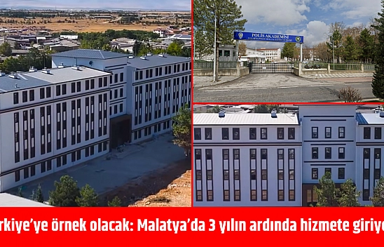 Türkiye'ye örnek olacak: Malatya'da 3 yılın ardında hizmete giriyor