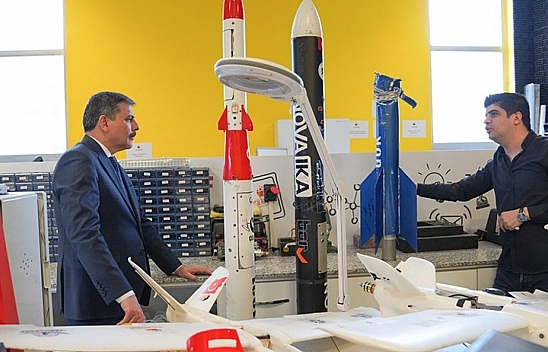 Erzurum Valisi, ETÜ Kristal'e konuk oldu