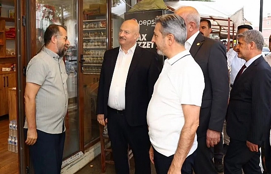 Vali Küçük, esnafın talep ve önerilerini dinledi
