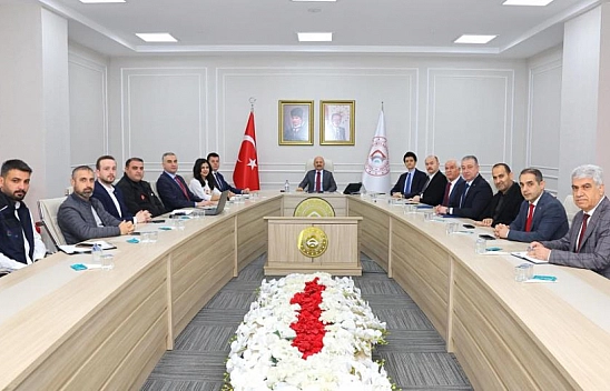 Vali Varol, haftalık koordinasyon toplantısı gerçekleştirdi