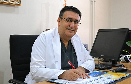 Van depreminin izlerini taşıyan doktor, Malatyalıların kahramanı oldu