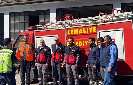 Vatandaşın Güvenliği için Jandarmadan İtfaiye Personeline Eğitim