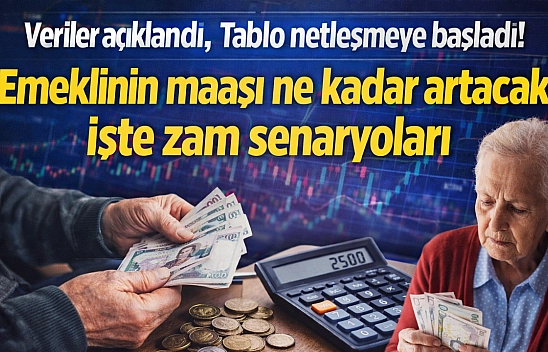 Veriler açıklandı. Tablo netleşmeye başladı! Emeklinin maaşı ne kadar artacak işte zam senaryoları