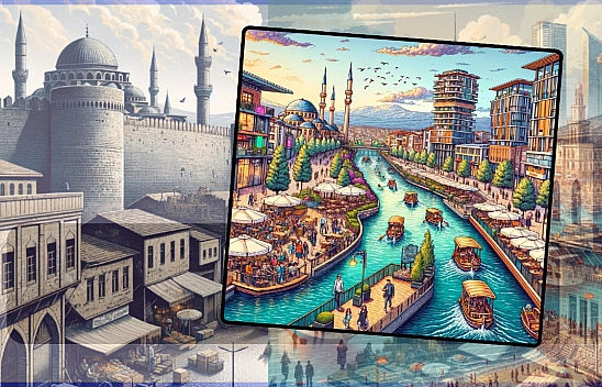 Yapay zeka, Malatya'yı çizdi! Malatya'nın görüntüsü yine şaşırtmadı!