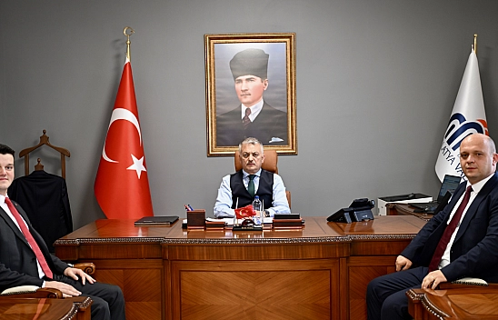 Yeni kaymakamlardan ilk ziyaret