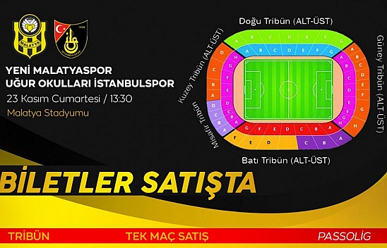 Yeni Malatyaspor Bilet Satışlarına Başladı