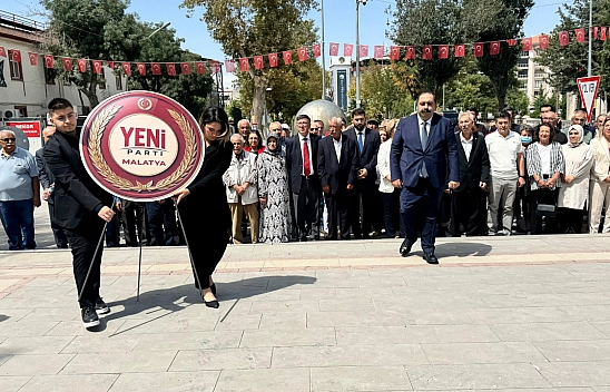Yeni Parti Malatya teşkilatından ilk resmi tören!