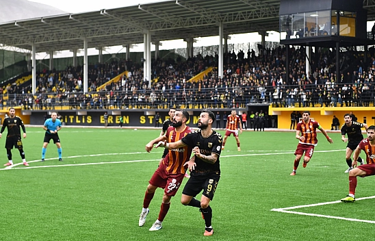 Yeşilyurtspor'un galibiyet serisi Bitlis'te son buldu!