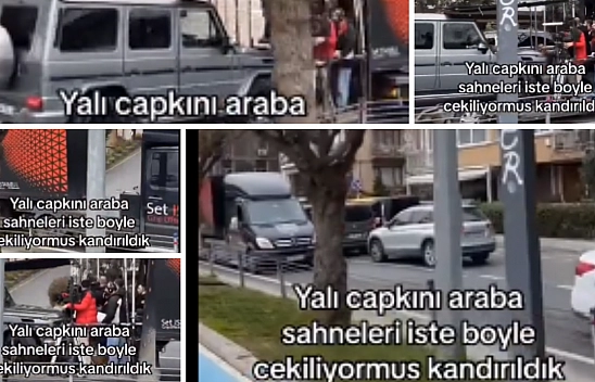 Yalı Çapkını çekimlerinde dikkat çeken detay! Yine mi kandırıldık?