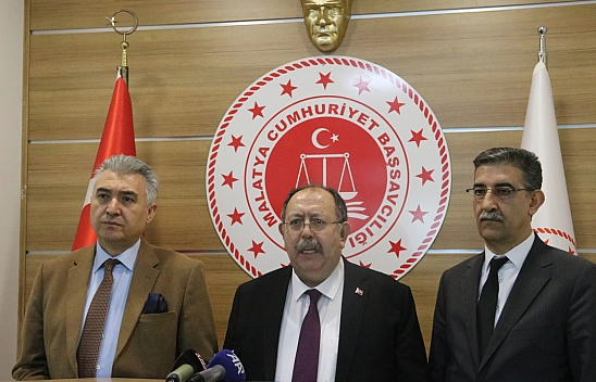 YSK Malatya'da incelemelerde bulundu