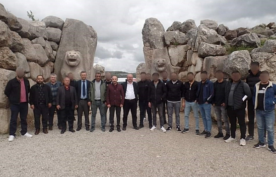 Yükümlüler Boğazkale ve Hattuşa ören yerlerini gezdi
