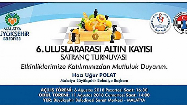 Altın kayısı satranç turnuvası 
