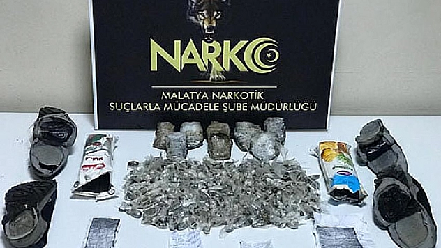 Esrar ele geçirildi 