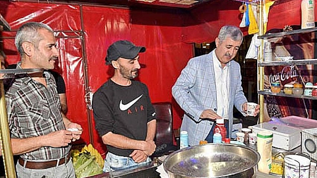 Polat esnafı gezdi
