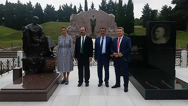 Başkan Gürkan Azerbaycan'da 