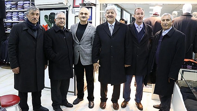 Ekinci esnafı dinledi