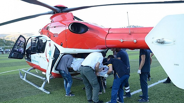 Yaşlı kadın kurtarılamadı 