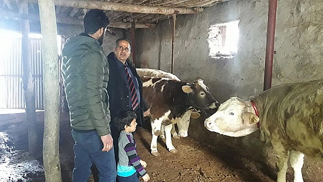 Hayvan üreticileri bilgilendirildi
