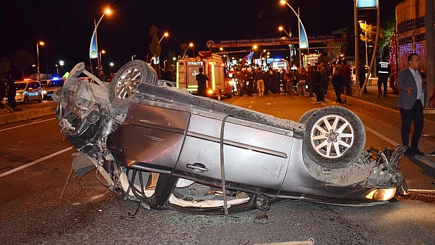 Trafik kazası: 1 ölü 3 yaralı 