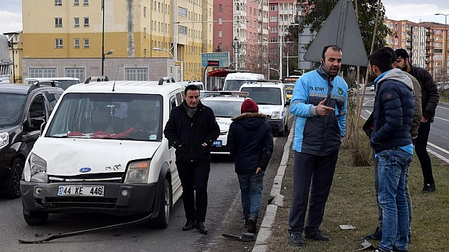Trafik kazası: 1 yaralı 