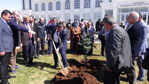 Binlerce fidan toprakla buluştu 