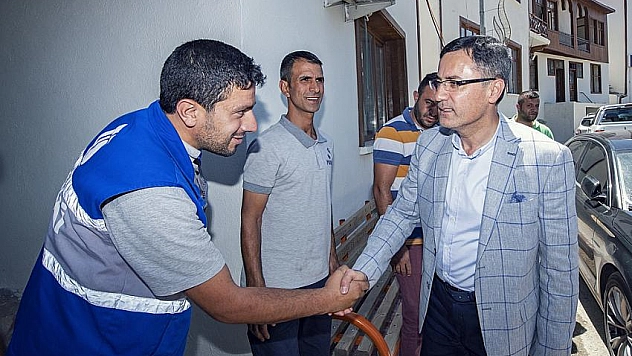 Altyapı tamamlandı 