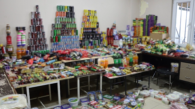 1 buçuk milyon TL'lik tarihi geçmiş ürünler ele geçirildi