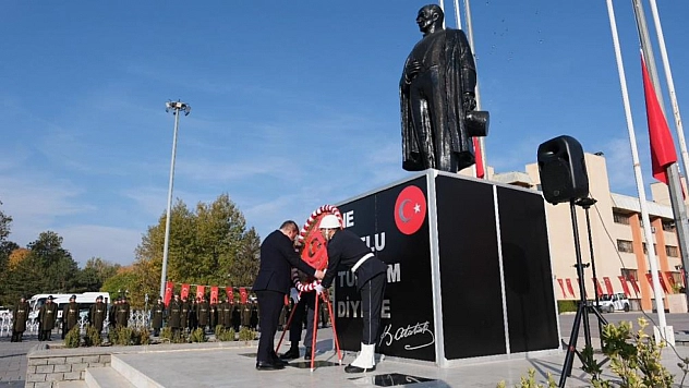 10 Kasım Atatürk'ü anma günü etkinliği düzenlendi