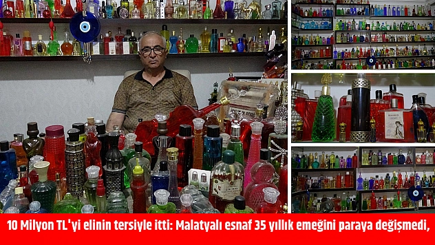 10 Milyon TL'yi elinin tersiyle itti: Malatyalı esnaf 35 yıllık emeğini paraya değişmedi