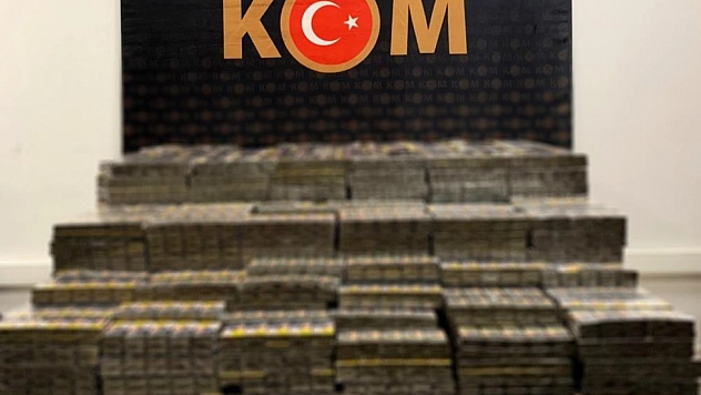11 bin 780 paket kaçak sigara ele geçirildi