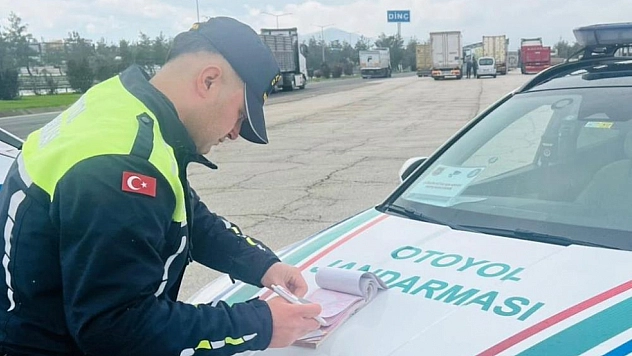 171 araç trafikten men edildi