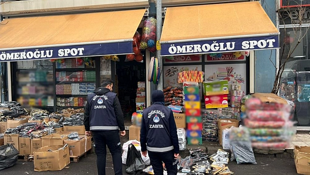 2 ton bozuk gıda ürüne el konuldu