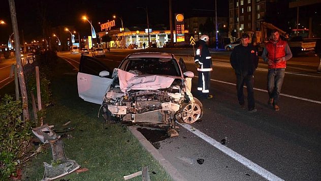 Trafik kazası: 4 yaralı