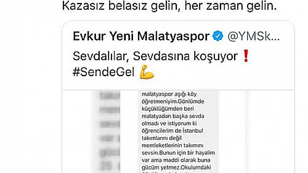 Gevrek duyarsız kalmadı