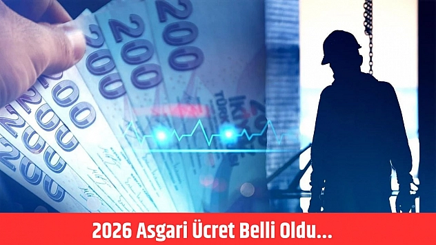 2026 Asgari Ücret Belli Oldu