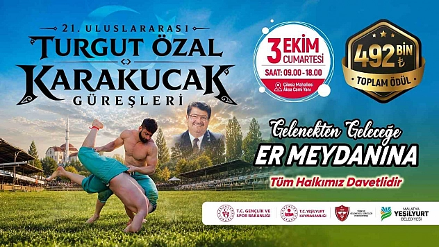 Malatya'da 492 bin TL ödüllü yarışma!