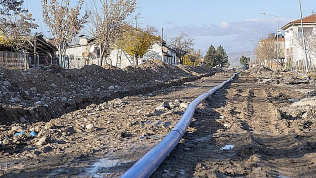 İçme suyu hattı yenileniyor