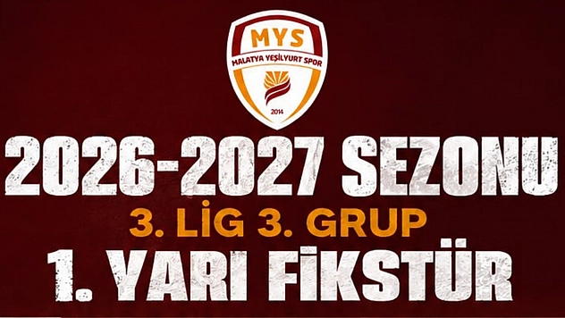 3. Lig fikstürü çekildi! Yeni Malatyaspor-Yeşilyurtspor'un fikstürü belli oldu!