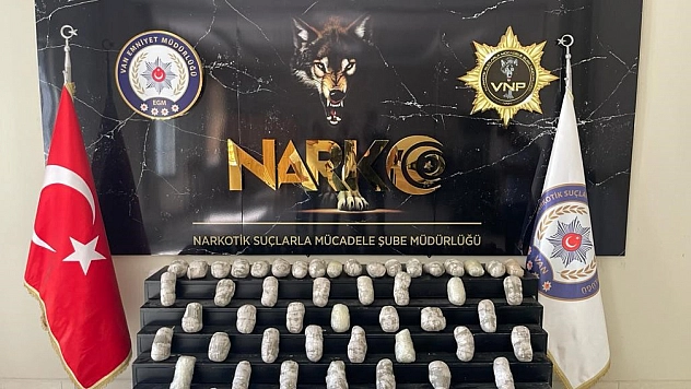 31 kilo eroin ele geçirildi
