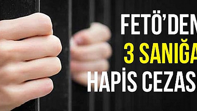 3 sanığa hapis cezası